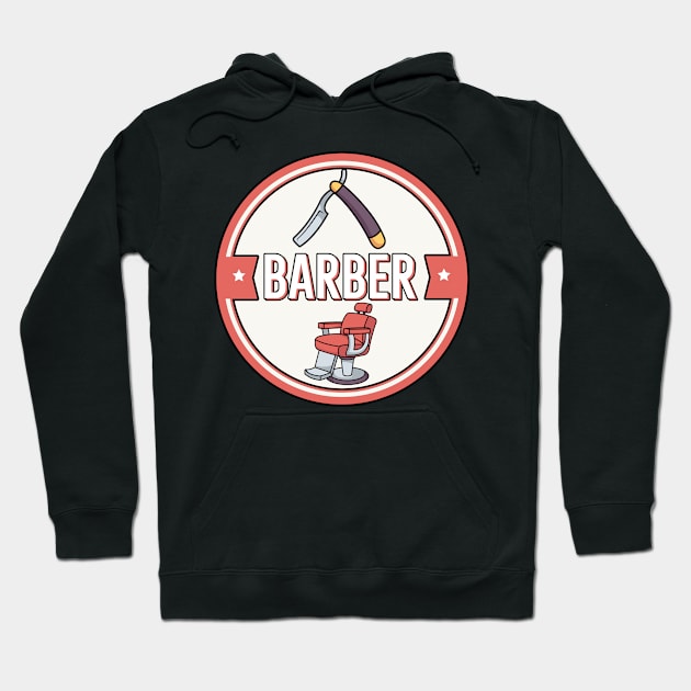 Barber Hoodie by maxcode